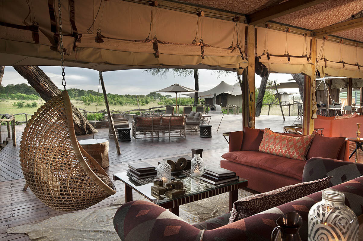 Luxurious tented camp