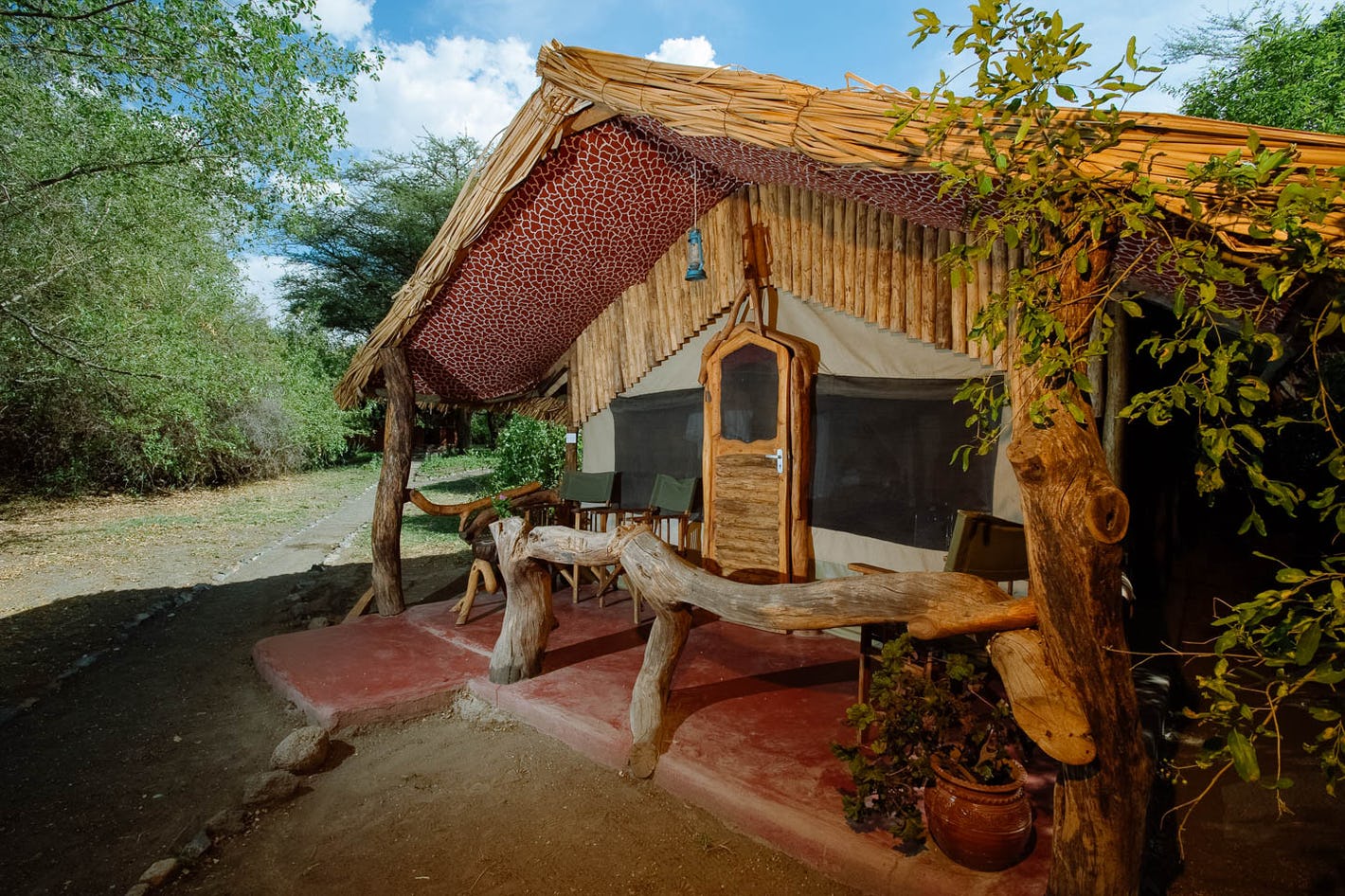 Lake natron tented camp