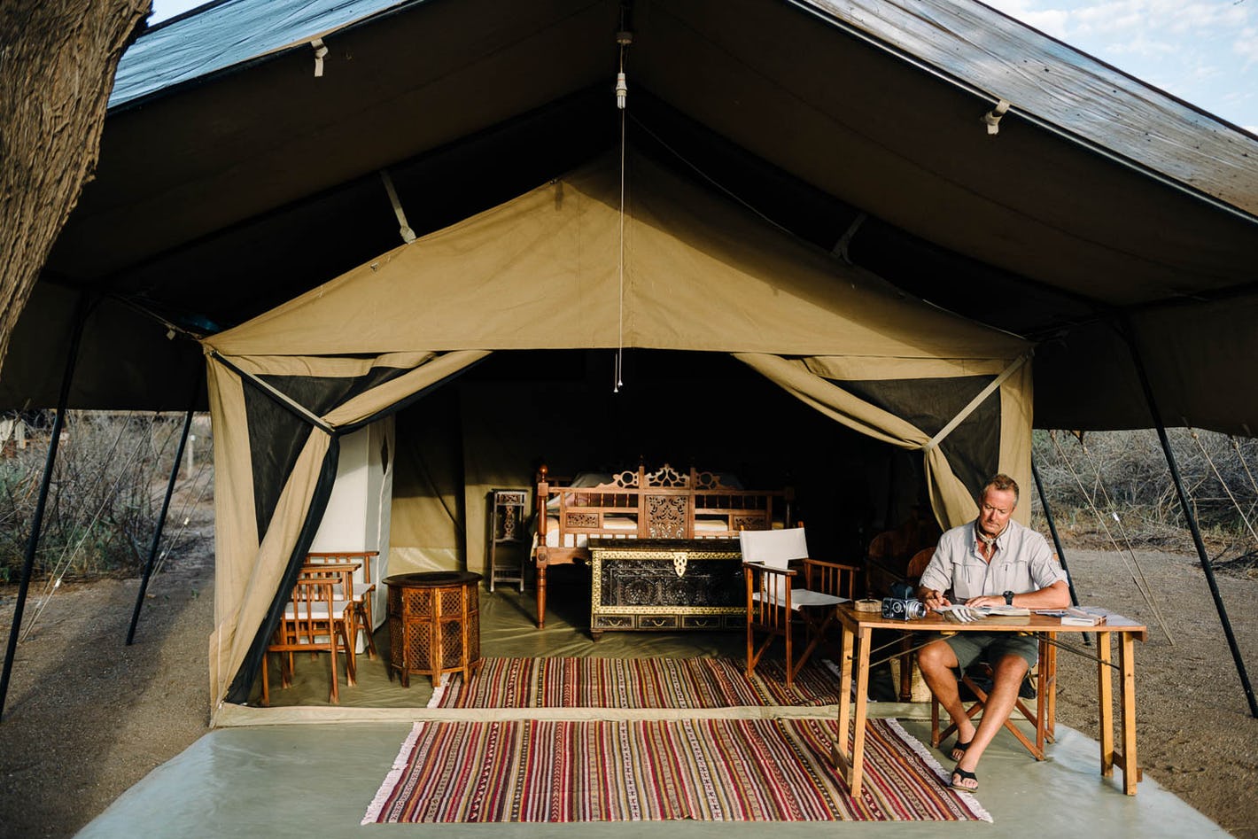 Lake natron camp