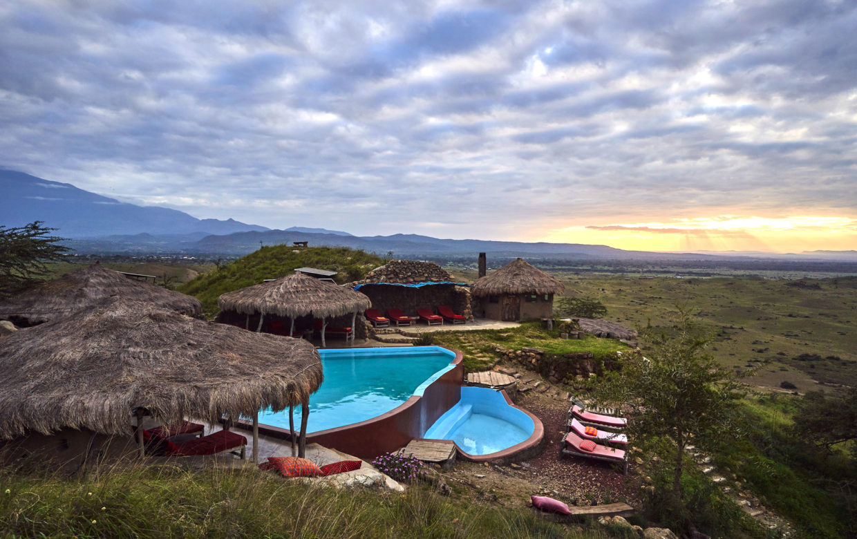 Africa amini Maasai lodge