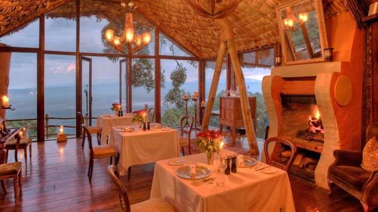 Ngoro ngoro crater lodge