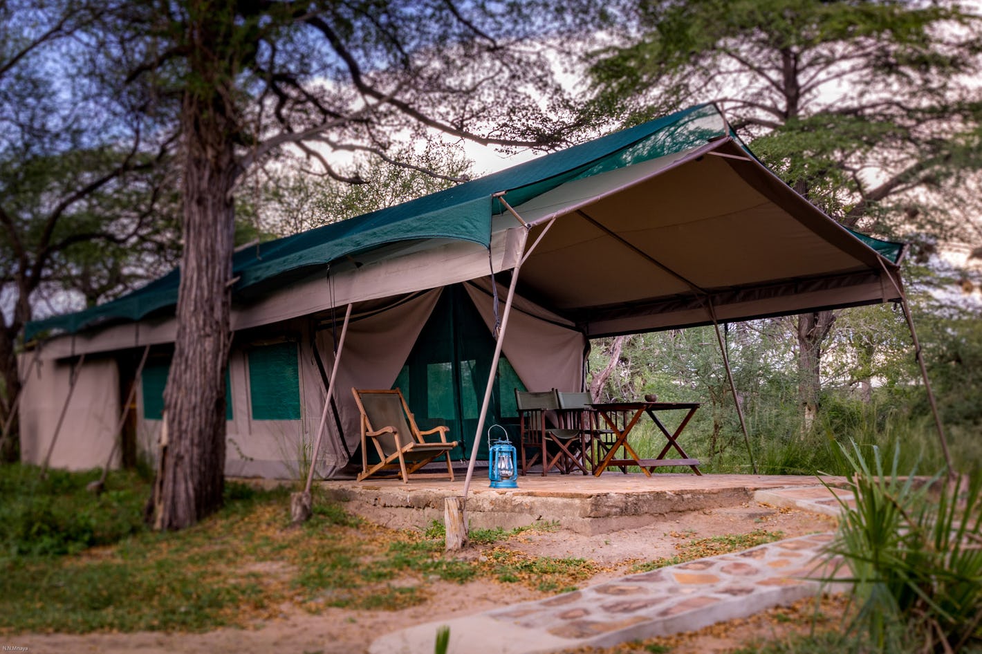 Lake manze tented camp