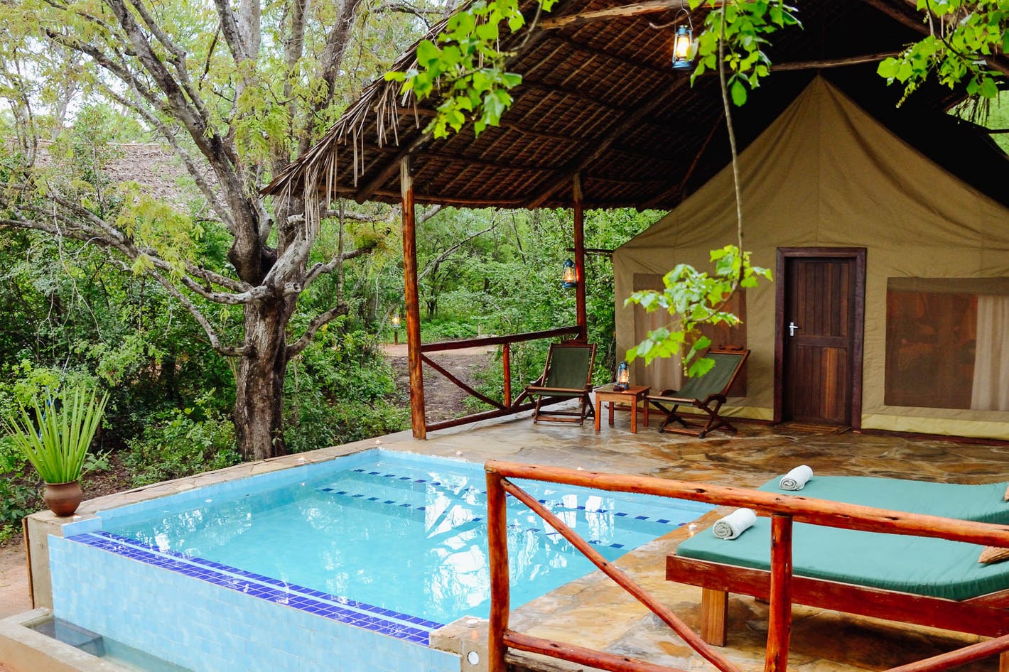 Selous riverside safari camp